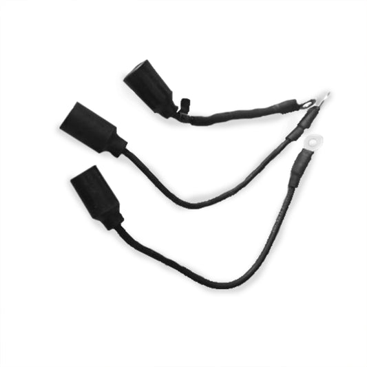 一套3军用线引线 - 用于制作自己的键控点火开关