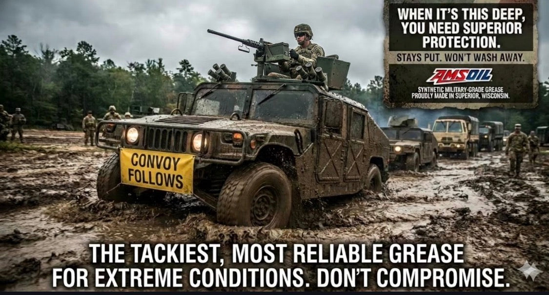 Amsoil Complete Synthetic Changeover Kit for the Military HUMVEE - All Lubricants