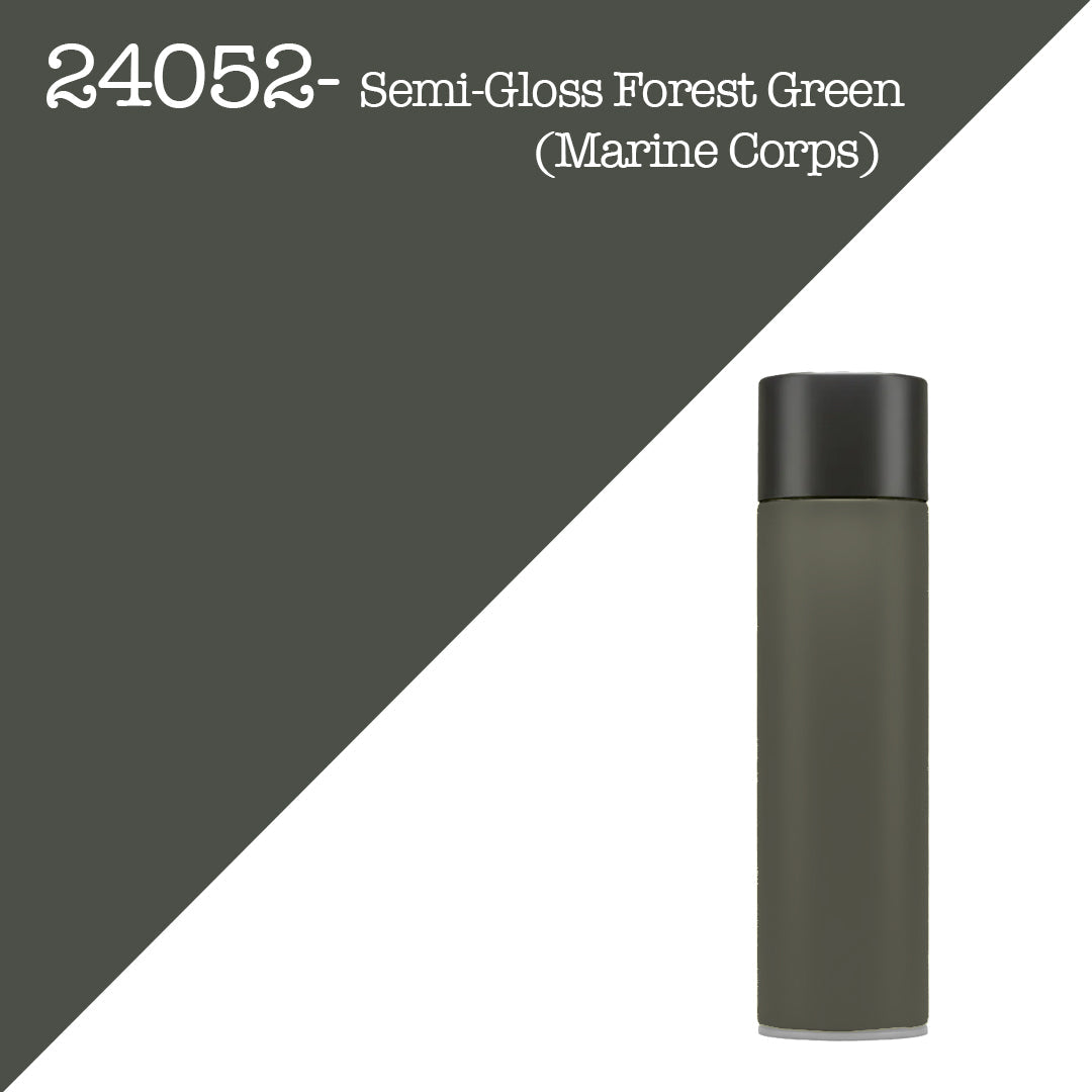 24052 Semi-Gloss Marine Corps Forest Green - RAPCO Rattle Can Spray Paint
