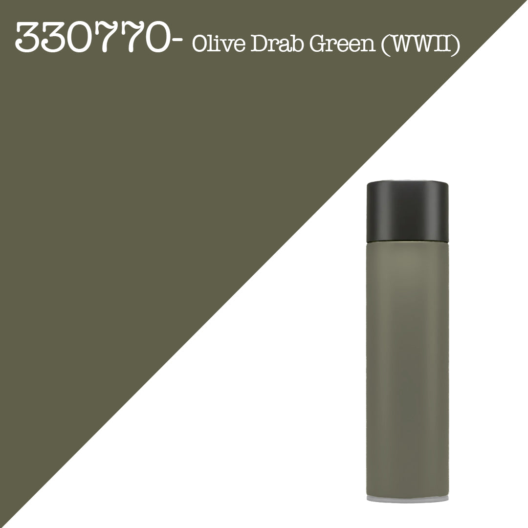33070 Olive Drab Green (WWII) - RAPCO Rattle Can Spray Paint