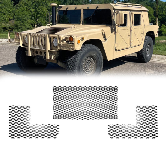 Militär Humvee Luverne Brush Guard Military Screen Kit Militär M998