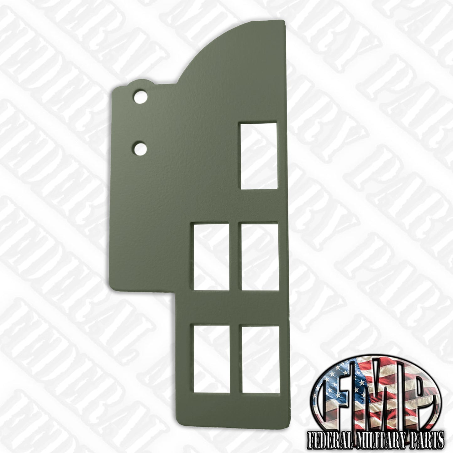 Lighted Rocker Switchpanel - 5 gäng - 24V - Ange med eller utan växlar