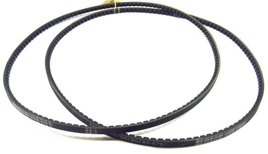 V-Belt Set (2pc) for Drive Fan/ Power Steering Pump, fits HUMVEE, 12339359-15