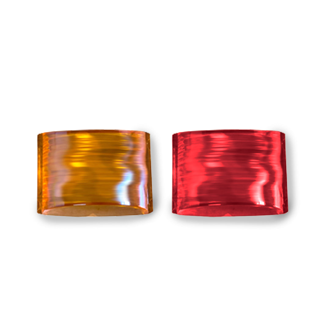 SIDE MARKER REPLACEMENT LENS ONLY - NOT A COMPLETE LIGHT - FOR M-SERIES VEHICLES AND TRAILERS INCLUDING TRAILERS
