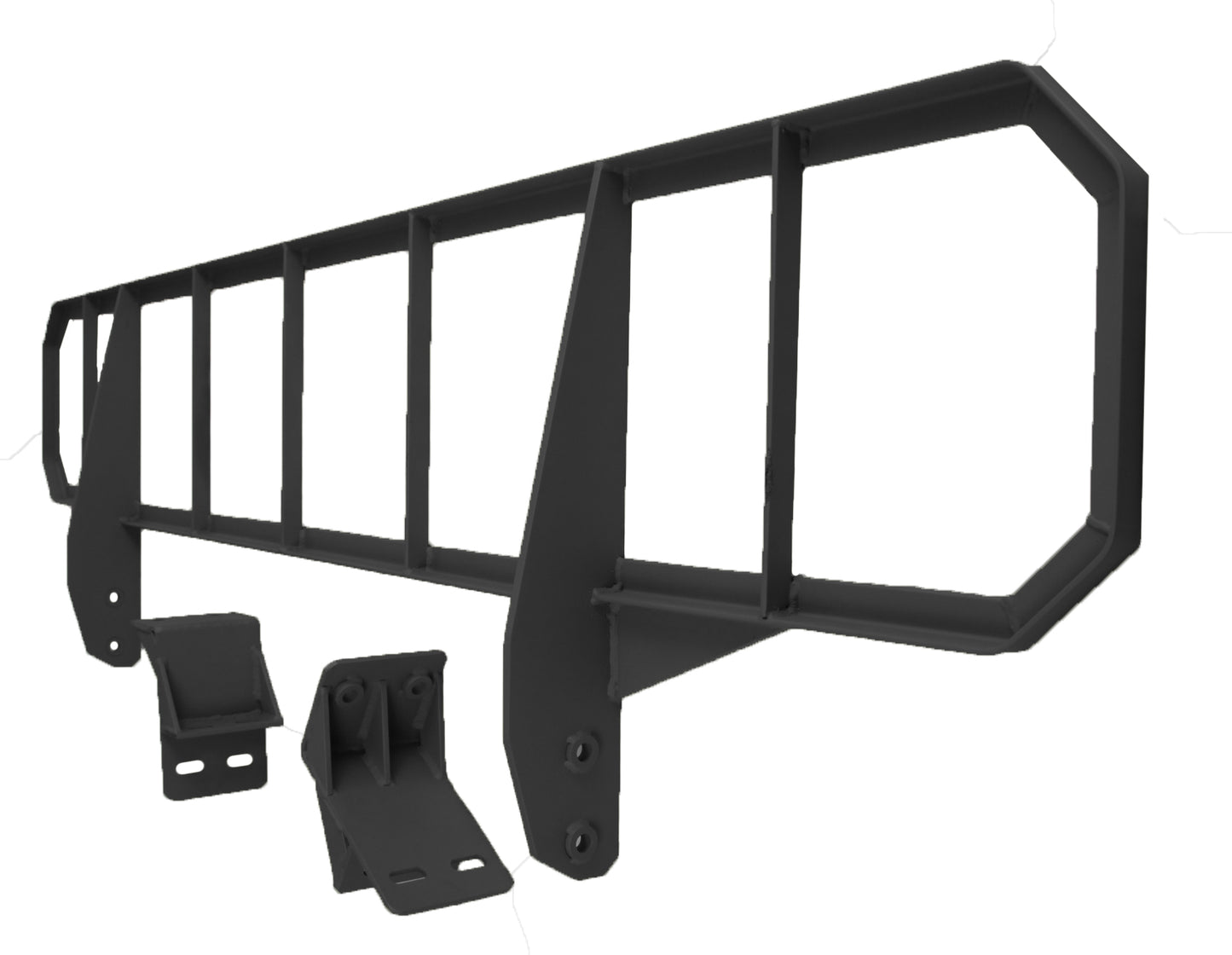 Standard Duty Brush Guard for Military Humvee Plus Mounting Brackets- NO HARDWARE OR PINS