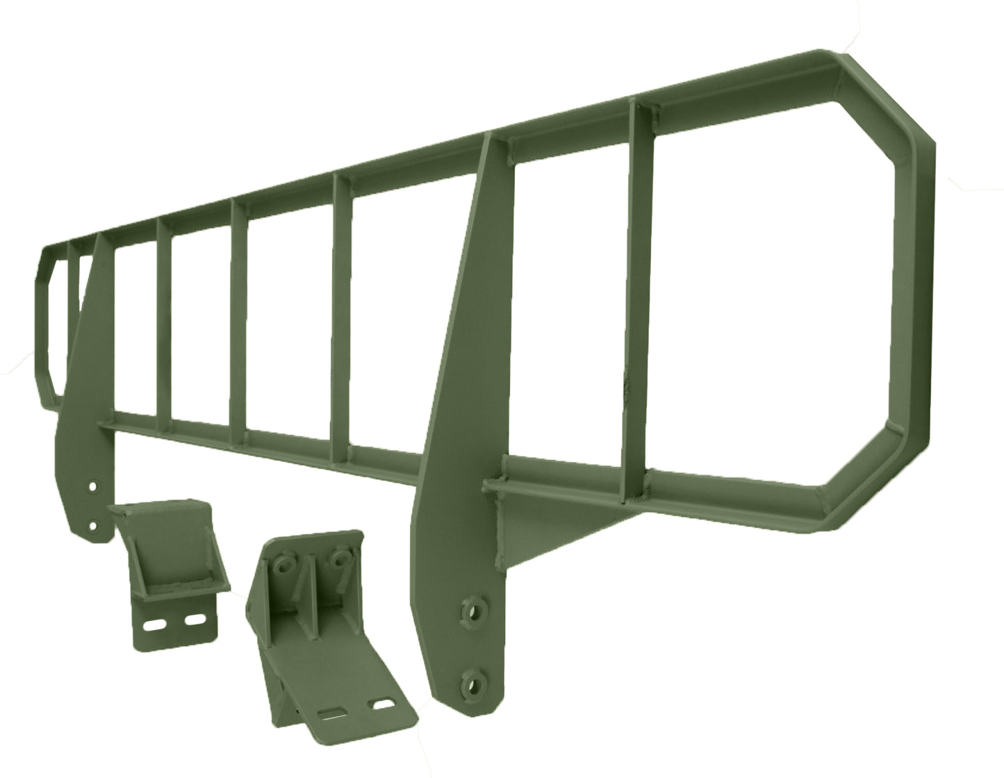 Standard Duty Brush Guard for Military Humvee Plus Mounting Brackets No Hardware