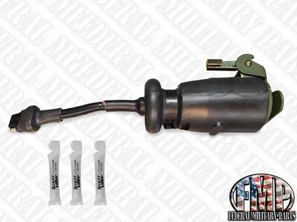 12 Pin To 4 Pin, Cable (E), 13" Adapter From any Military Wheeled Vehicle To Civilian Trailer with Flat 4 Connection