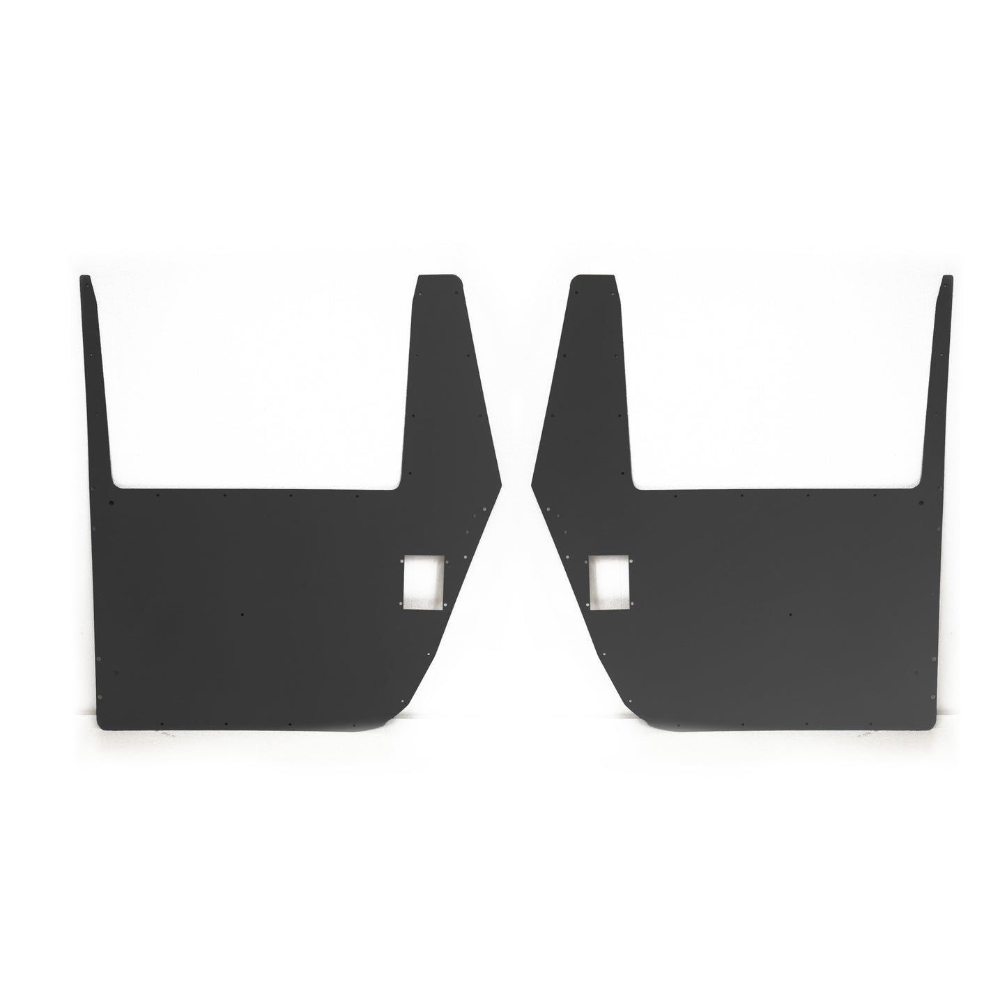 Door Skins - Pair - Supplemental Armor Skin - Black, Tan or Green - Door Handles Not Included fits Humvee Hard Doors