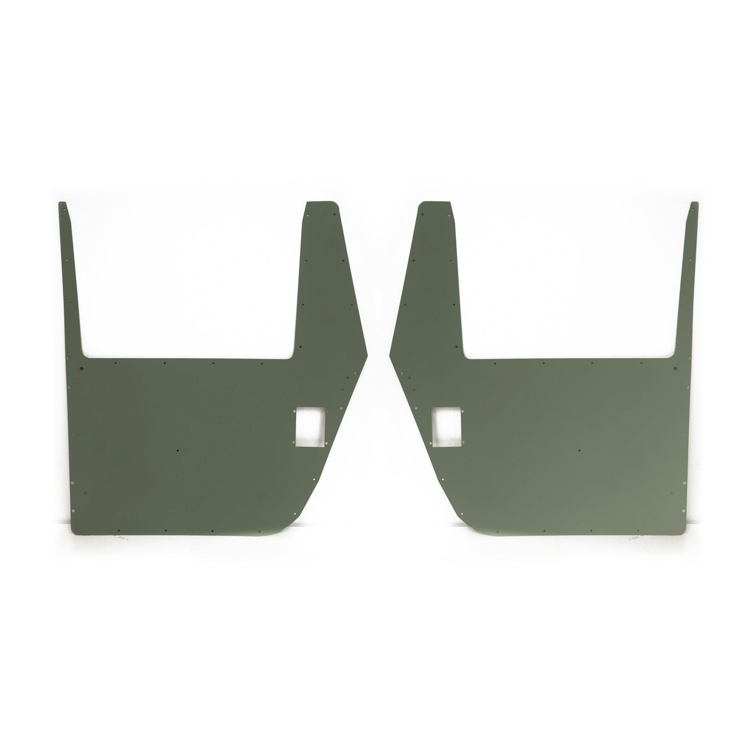 Door Skins - Pair - Supplemental Armor Skin - Black, Tan or Green - Door Handles Not Included fits Humvee Hard Doors