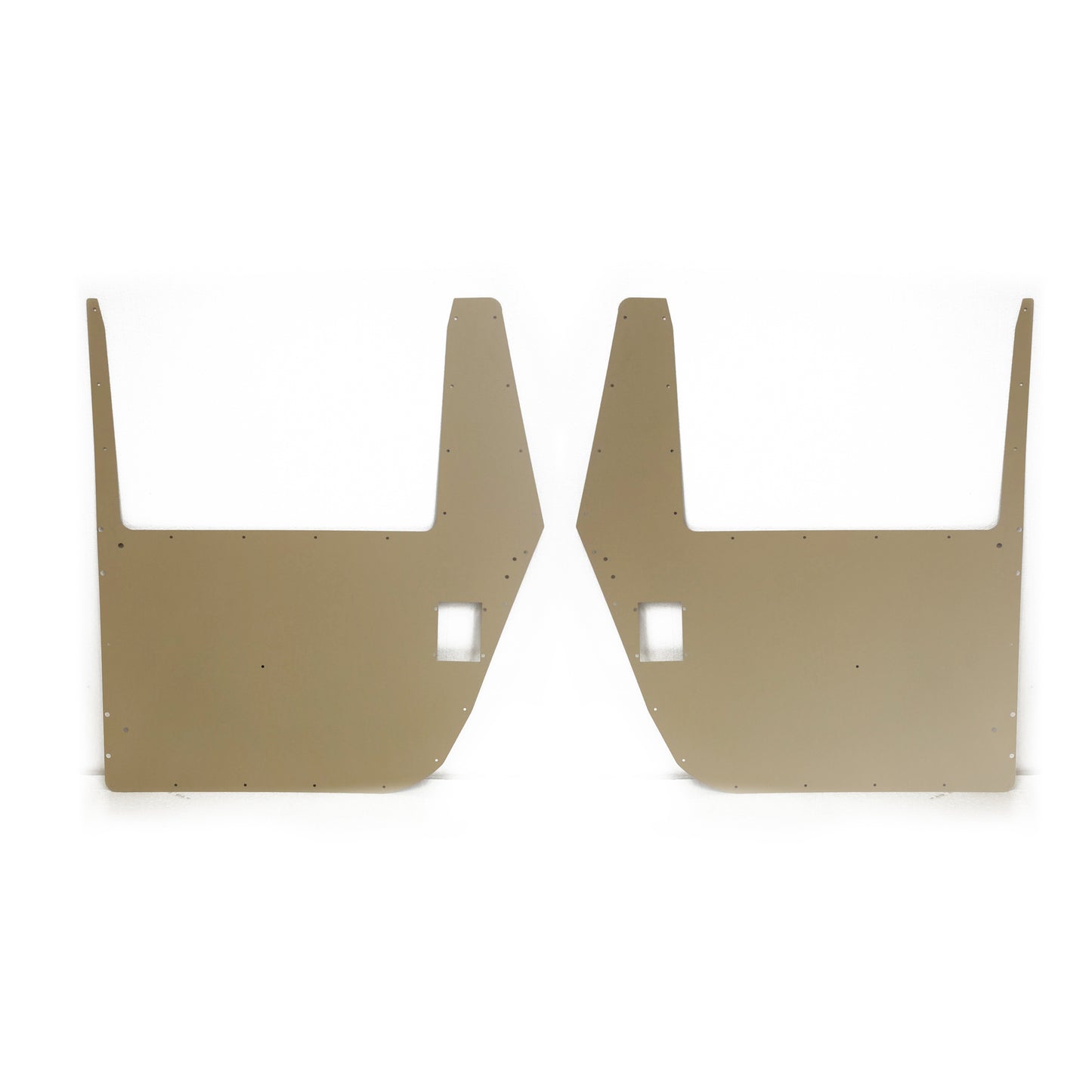 Door Skins - Pair - Supplemental Armor Skin - Black, Tan or Green - Door Handles Not Included fits Humvee Hard Doors