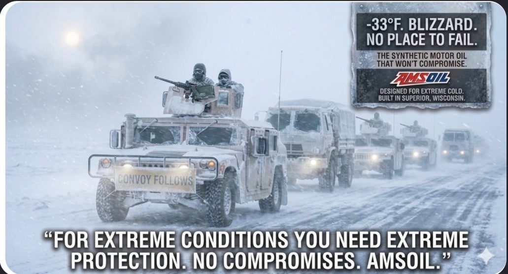 Amsoil Complete Synthetic Changeover Kit for the Military HUMVEE - All Lubricants