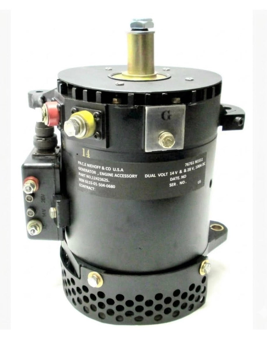 FMTV LMTV Aternator Dual Voltage N1506 N1509 N1511 100 AMP