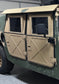 Set of 4 Military Humvee Split X-Doors Convertible from Full Doors to Half Doors