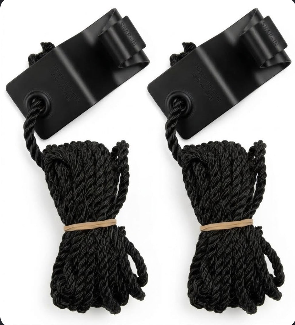 Antenna Tie Down Kit # 86-C-1053 (Rope + “S" Clip) for HUMVEE Black Dual