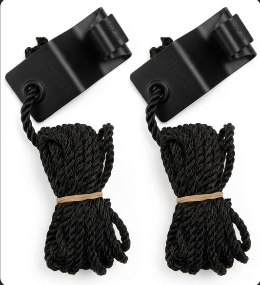 Antenna Tie Down Kit # 86-C-1053 (Rope + “S" Clip) for HUMVEE Black Dual