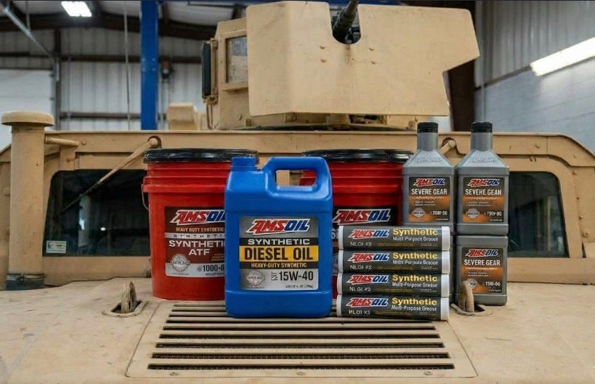 Amsoil Complete Synthetic Changeover Kit for the Military HUMVEE - All Lubricants
