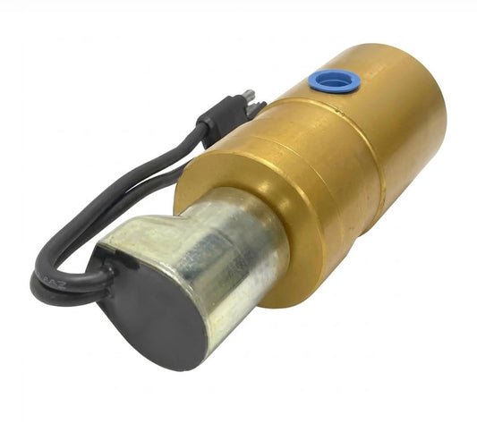 24V Fan Clutch Solenoid Control Valve Replacement for HMMWV Humvee M998 H1, Heavy Duty Brass Engine Cooling Fan Hydraulic Control Valve Assembly, Replaces NSN 4810-01-192-5817, Part 12339982