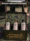 Camo Spray Kit - 3 cans - NATO Black, Green, Brown. One-part cans. RAPCO 34094, 30051, 911