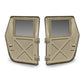 Hard "X" Military Doors for Humvee, Pair of Front or Rear - Black, Tan, or Green Hard Doors