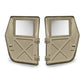 Hard "X" Military Doors for Humvee, Pair of Front or Rear - Black, Tan, or Green Hard Doors