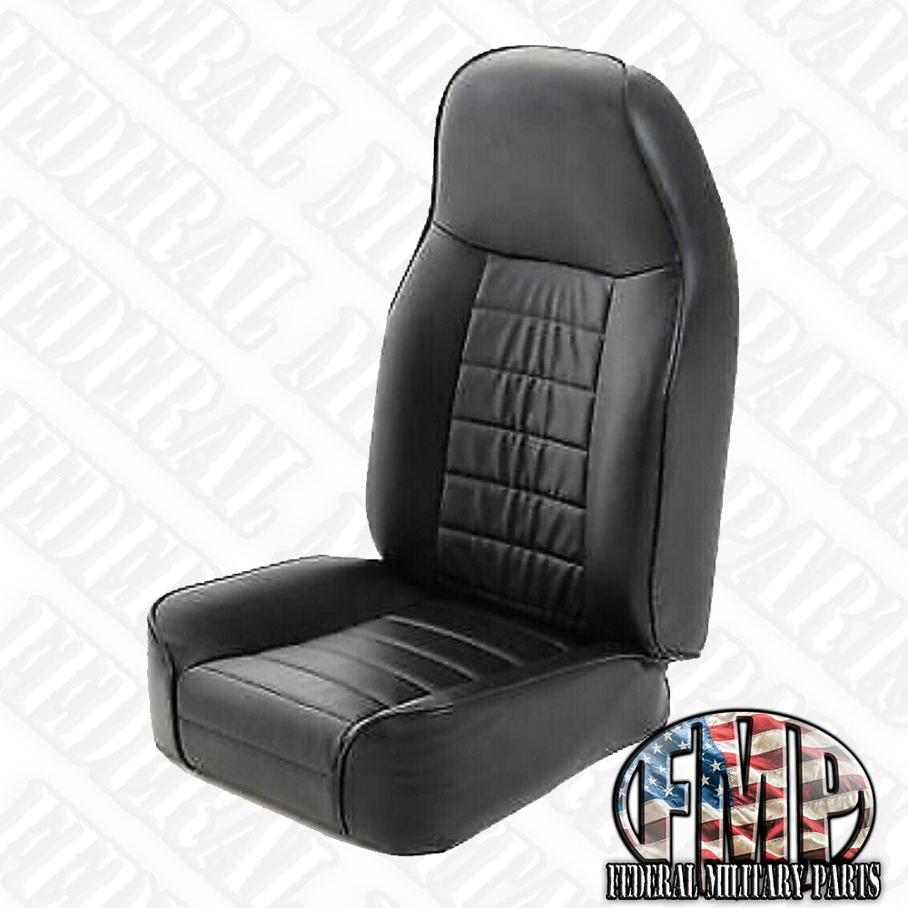 New Non-Reclining Black Denim Humvee Seat Hmmwv Seats For Your Militar ...