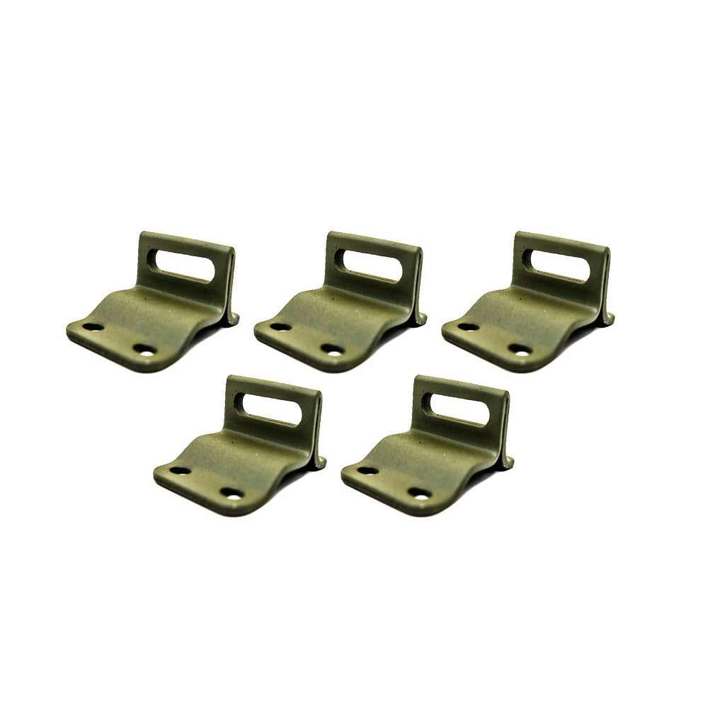Humvee Canvas Tarp Tie Show (a) - أسود، تان، أو الأخضر - M998 M1038 Sightener