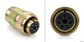 Military Vehicle Turn Signal Switch Connector with Pigtail Harness | Heavy Duty 7-Pin Cannon Plug (MS3456W18-8S / 11668591) for HMMWV, Humvee, M35, M54, M939 Tactical Trucks | Ready to Install on