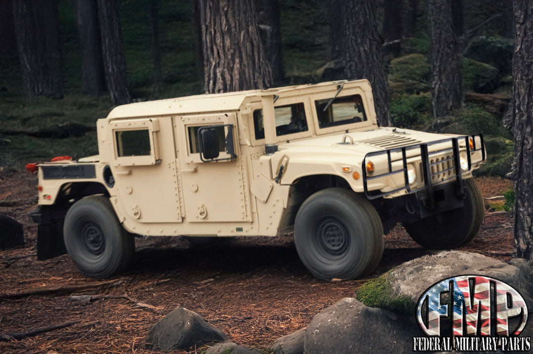 Adapter Plates (Pair) for Luverne Brush Guard for Winch Model Humvees - ECV M1113, M1114, M1151, M1165