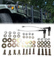Medium Duty Brush Guard Hardware Kit for Humvee Install