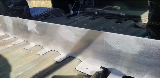 Canvas Rear Curtain Floor Seal, (2-Man), fits Humvee M998