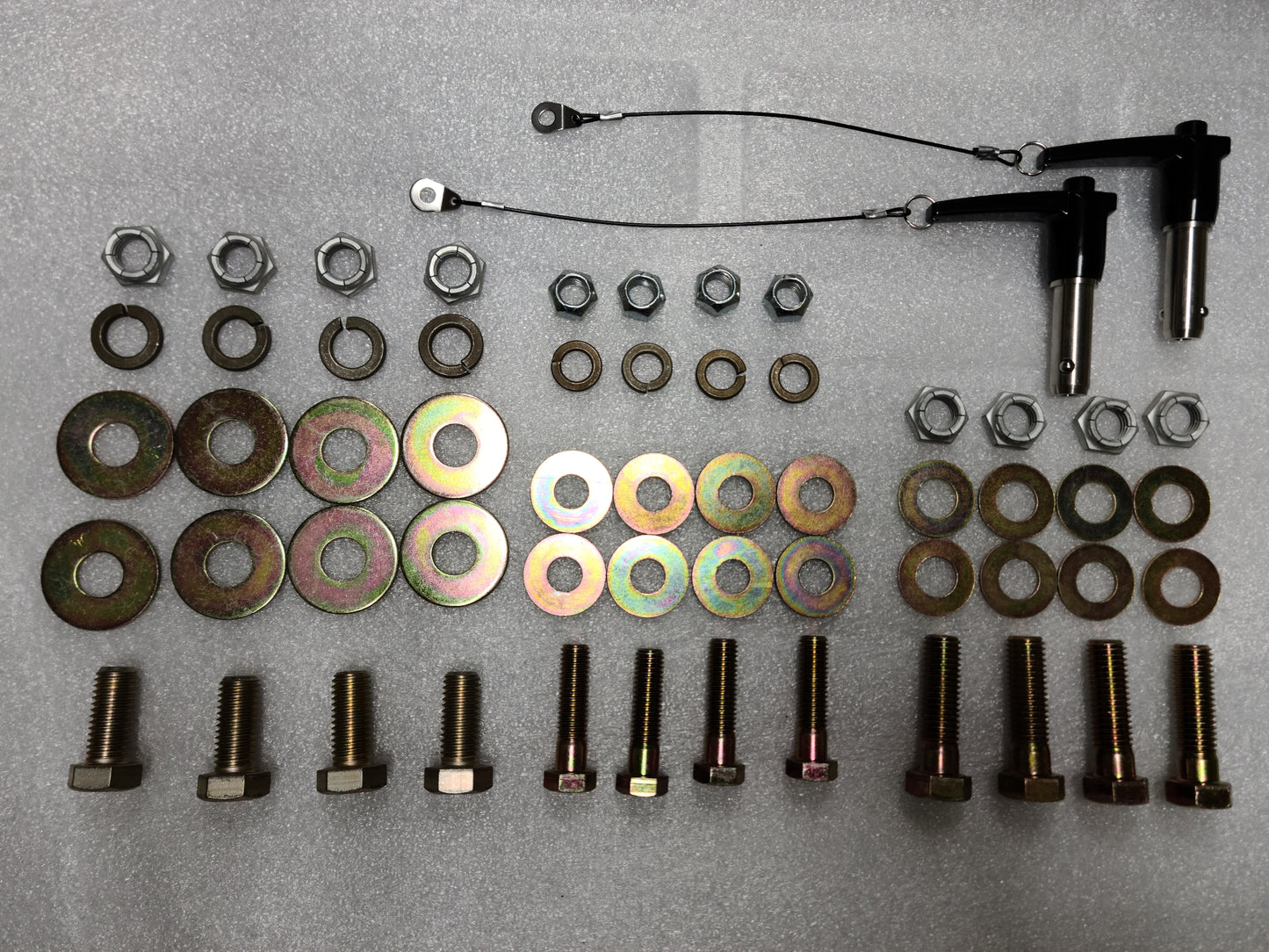 Medium Duty Brush Guard Hardware Kit for Humvee Install