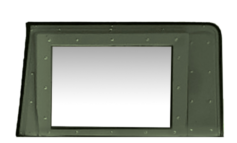 Ensemble de quatre militaires Humvee Split X-Doors Top Half Only