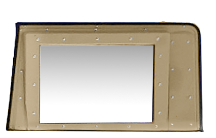 Ensemble de quatre militaires Humvee Split X-Doors Top Half Only