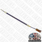 Parking Brake Cable, 24", fits HUMVEE HMMWV