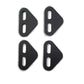 Door Striker Spacers, Front, for Hard Doors HMMWV X-Doors, Set of 2 or 4, Extend your Door Striker to Latch Properly