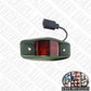 One Side Marker Clearance Light Green Body Red Lens