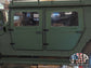 Complete Soft Canvas Cab Kit- 4 Man Cab- GREEN- Includes Soft Top + 4 Doors + Rear Curtain + Rear Curtain Installation Kit