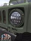 Headlight Bezel Ring - Sold Each, fits Military Humvee