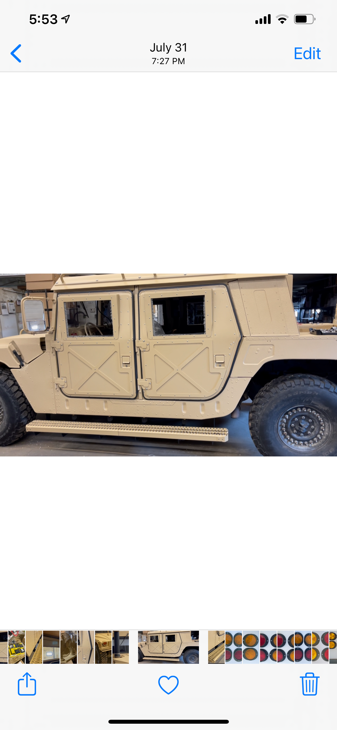 Brackets and Hardware Only (FOR Military Humvee Tactical Combat Aluminum Running Boards)
