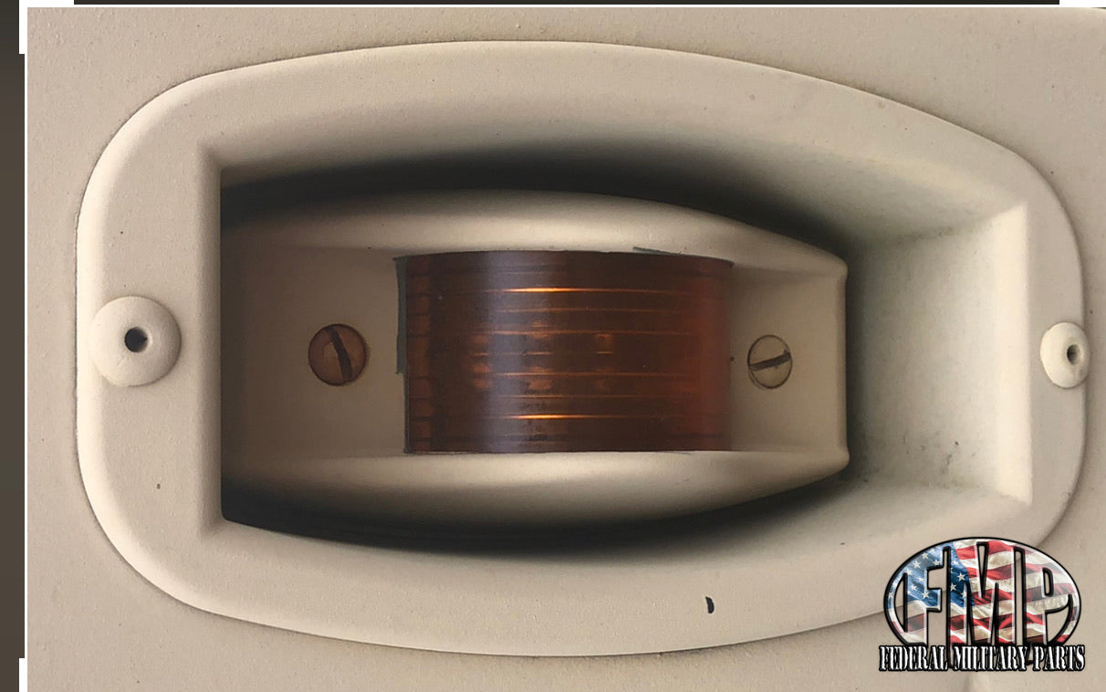 SIDE MARKER REPLACEMENT LENS ONLY - NOT A COMPLETE LIGHT - FOR M-SERIES VEHICLES AND TRAILERS INCLUDING TRAILERS