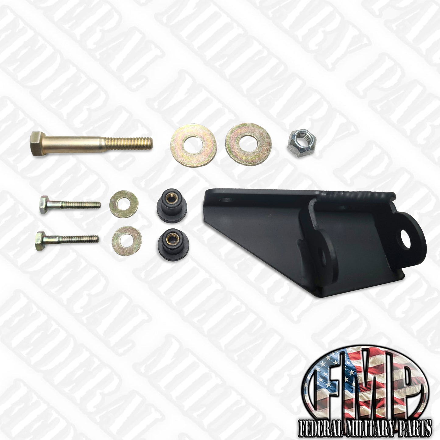 Air Intake Snorkel Deep Water Fording Bracket With Hardware For HMMWV, HUMVEE