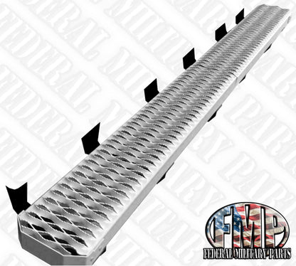 4-Man Taktîkî Combat Foot Rails Aluminum Running Boards Humvee