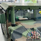 Schnorchelrohr, Reduzierer, Cap & Clamp (4 Teilkasten) für militärische Humvee (Non-OEM) - Farbe Schwarz, Tan oder Grün