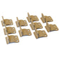 Humvee Canvas Tarp Tie Show (a) - أسود، تان، أو الأخضر - M998 M1038 Sightener