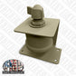 Mount Only for Master Battery Kill Switch - Color Choice Black Tan Green - Universal Military - Truck Humvee