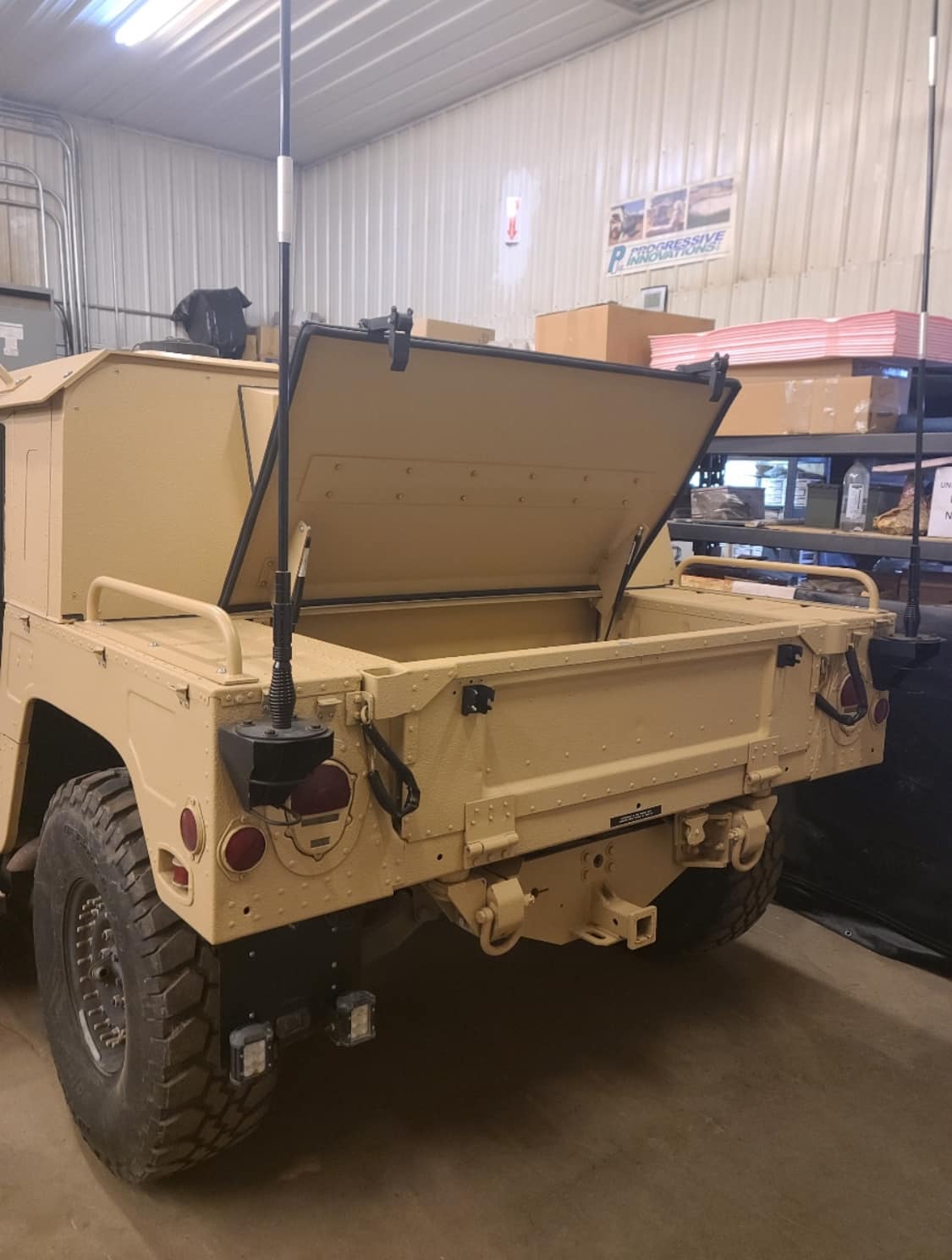 Tonneau Cover, Compatible with HUMVEE 4-Man Cab or Extended Cab ...