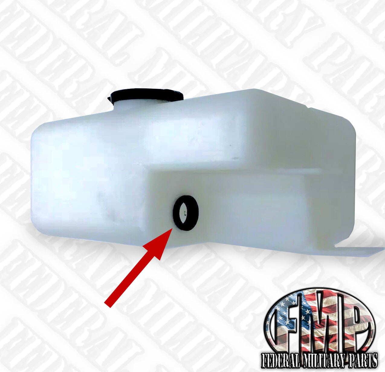 Replacement Gasket/Retainer for Windshield Washer Reservoir Tank, for HUMVEE HMMWV 5330-01-381-1810