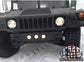Light Bar + (3) 100 Watt Lights for Humvee - Option of Blue or White Lights