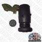 12-Pin Large Rubber Plug Connector End Only - Used for Military Power Cable- 24 Volt Replacement End MS75020-1