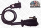 12 Pin Military 48” Power Cable (A48) to 7 Blade Civilian Trailer Adapter fits M998 Hmmwv Hummer H1 Connector